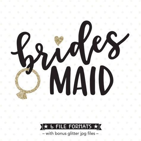 Download 146+ Bridesmaid SVG Files Cricut SVG
